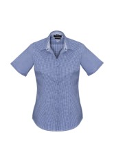 Ladies Short Sleeve Button Shirt  | 42512 