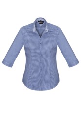 Ladies 3/4 Sleeve Button Shirt  | 42511 